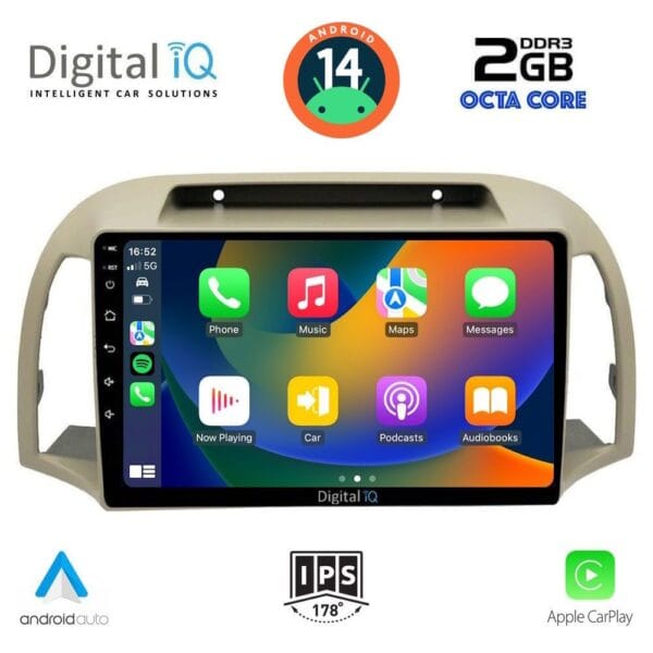 DIGITAL IQ RTG 4457_CPA (9inc) MULTIMEDIA TABLET for NISSAN MICRA K12 mod. 2002-2010 - Image 2