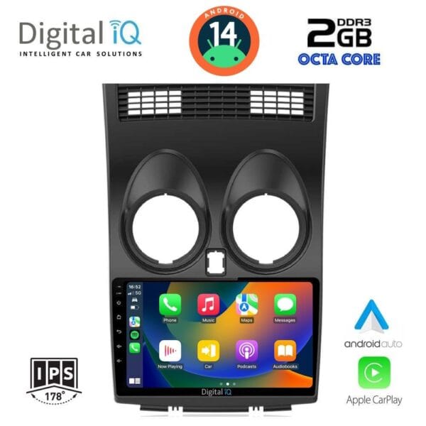 DIGITAL IQ RTG 4466_CPA (9inc) MULTIMEDIA TABLET for NISSAN QASHQAI mod. 2007-2014 - Image 2