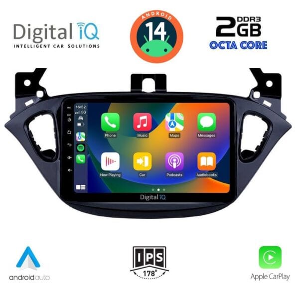 DIGITAL IQ RTG 4486_CPA (9inc) MULTIMEDIA TABLET for OPEL ADAM - CORSA E  mod. 2014-2021 - Image 2