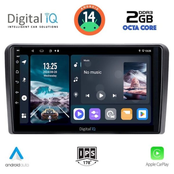 AIN-112883 - Digital iQ - DIGITAL IQ RTG 4514_CPA (9inc) MULTIMEDIA TABLET for PEUGEOT 308 mod. 2013> - ALL IN POINT - LEFKELIS.GR