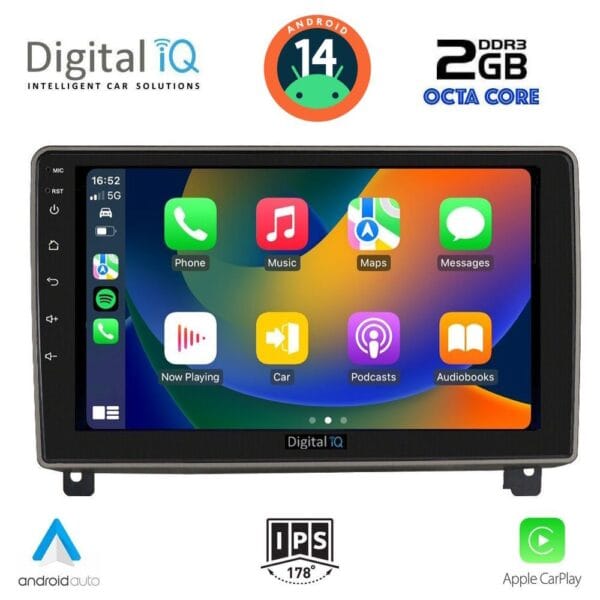 DIGITAL IQ RTG 4517_CPA (9inc) MULTIMEDIA TABLET for PEUGEOT 407 mod. 2004-2011 - Image 2