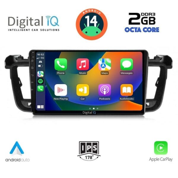 DIGITAL IQ RTG 4518_CPA (9inc) MULTIMEDIA TABLET for PEUGEOT 508 mod. 2010-2016 - Image 2