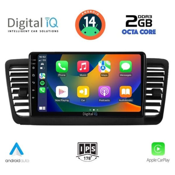 DIGITAL IQ RTG 4665_CPA (9inc) MULTIMEDIA TABLET for SUBARU LEGACY - OUTBACK mod. 2002-2008 - Image 2