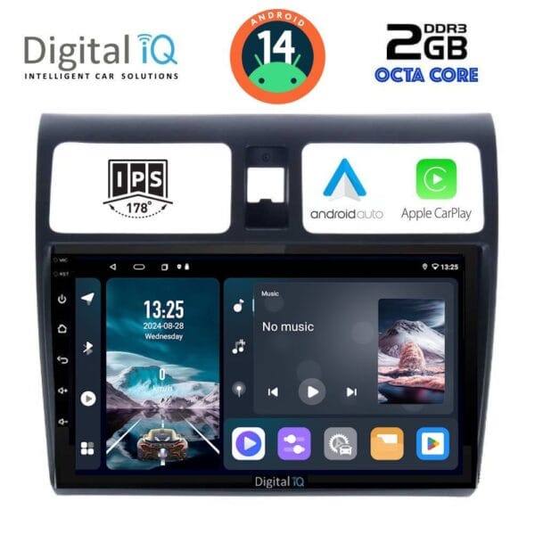AIN-113095 - Digital iQ - DIGITAL IQ RTG 4684_CPA (10inc) MULTIMEDIA TABLET for SUZUKI SWIFT mod. 2005-2011 - ALL IN POINT - LEFKELIS.GR