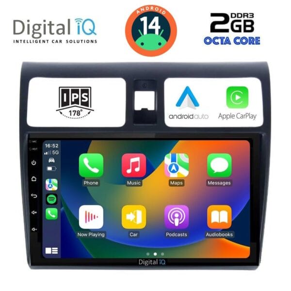 DIGITAL IQ RTG 4684_CPA (10inc) MULTIMEDIA TABLET for SUZUKI SWIFT mod. 2005-2011 - Image 2