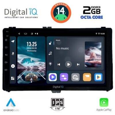 AIN-112977 - Digital iQ - DIGITAL IQ RTG 4703_CPA (9inc) MULTIMEDIA TABLET for TOYOTA AURIS mod. 2015> – AYGO X mod. 2022> – COROLLA mod. 2017-2019 - ALL IN POINT - LEFKELIS.GR