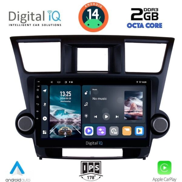 AIN-113110 - Digital iQ - DIGITAL IQ RTG 4719_CPA (10inc) MULTIMEDIA TABLET for TOYOTA HIGHLANDER mod. 2008-2015 - ALL IN POINT - LEFKELIS.GR