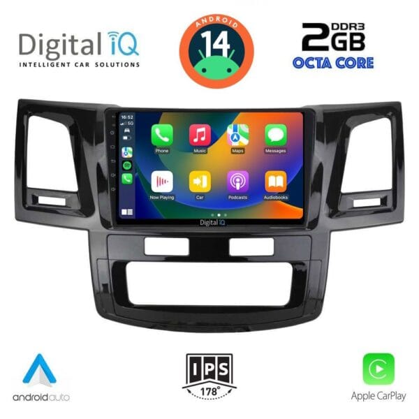 DIGITAL IQ RTG 4720_CPA (9inc) MULTIMEDIA TABLET for TOYOTA HILUX mod. 2005-2016 - Image 2