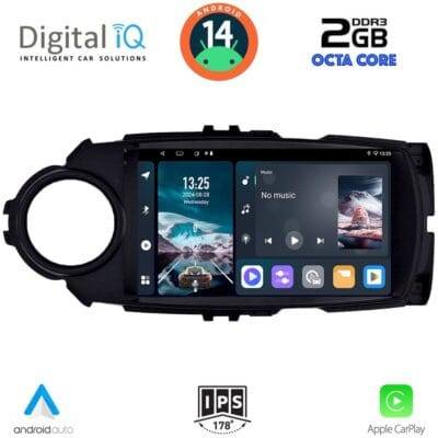 AIN-126179 - Digital iQ - DIGITAL IQ RTG 4737FL_CPA (9inc) MULTIMEDIA TABLET for TOYOTA YARIS mod. 2015-2020 - ALL IN POINT - LEFKELIS.GR