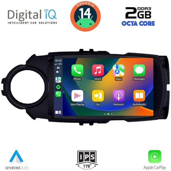 DIGITAL IQ RTG 4737FL_CPA (9inc) MULTIMEDIA TABLET for TOYOTA YARIS mod. 2015-2020 - Image 2