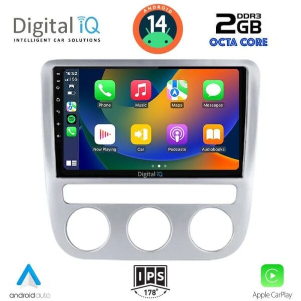 DIGITAL IQ RTG 4752_CPA CLIMA (9inc) MULTIMEDIA TABLET for VW EOS mod. 2006> - SCIROCCO mod. 2008-2014 - Image 2