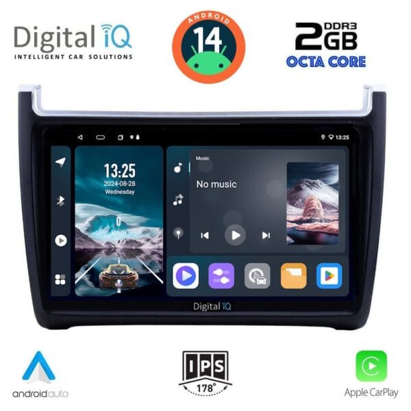 AIN-112929 - Digital iQ - DIGITAL IQ RTG 4757_CPA (9inc) MULTIMEDIA TABLET for VW POLO mod. 2014-2017 - ALL IN POINT - LEFKELIS.GR