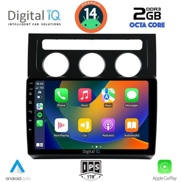 DIGITAL IQ RTG 4767_CPA CLIMA (10inc) MULTIMEDIA TABLET for VW TOURAN mod. 2003-2010 - Image 2