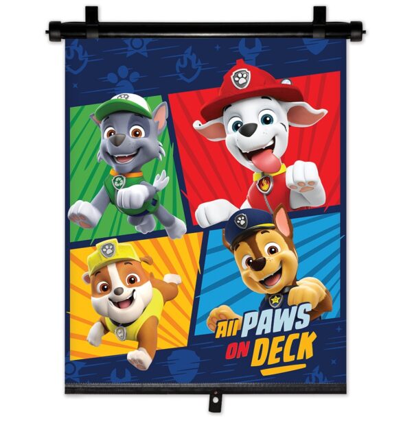 ALL IN POINT ΚΟΥΡΤΙΝΑΚΙ ΗΛΙΟΠΡΟΣΤΑΣΙΑΣ ΣΕ ΡΟΛΟ PAW PATROL BOY 36x45cm ΓΙΑ ΠΛΑΙΝΟ ΤΖΑΜΙ/ΠΙΣΩ ΠΑΡΜΠΡΙΖ ΑΜΙΟ - 1 ΤΕΜ. - AIN-181902 iluma.GR