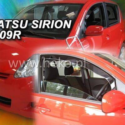 ALL IN POINT ΑΝΕΜΟΘΡΑΥΣΤΕΣ ΓΙΑ DAIHATSU SIRION 5D 2005-2010 ΖΕΥΓΑΡΙ ΑΠΟ ΕΥΚΑΜΠΤΟ ΦΙΜΕ ΠΛΑΣΤΙΚΟ HEKO - 2 ΤΕΜ. - AIN-127719 LEFKELIS.GR