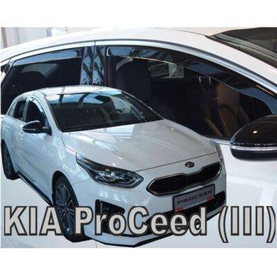 ALL IN POINT ΑΝΕΜΟΘΡΑΥΣΤΕΣ ΓΙΑ KIA PRO CEED III 5D 2019+ ΣΕΤ ΑΥΤΟΚΙΝΗΤΟΥ ΑΠΟ ΕΥΚΑΜΠΤΟ ΦΙΜΕ ΠΛΑΣΤΙΚΟ HEKO - 4 ΤΕΜ. - AIN-156220 LEFKELIS.GR