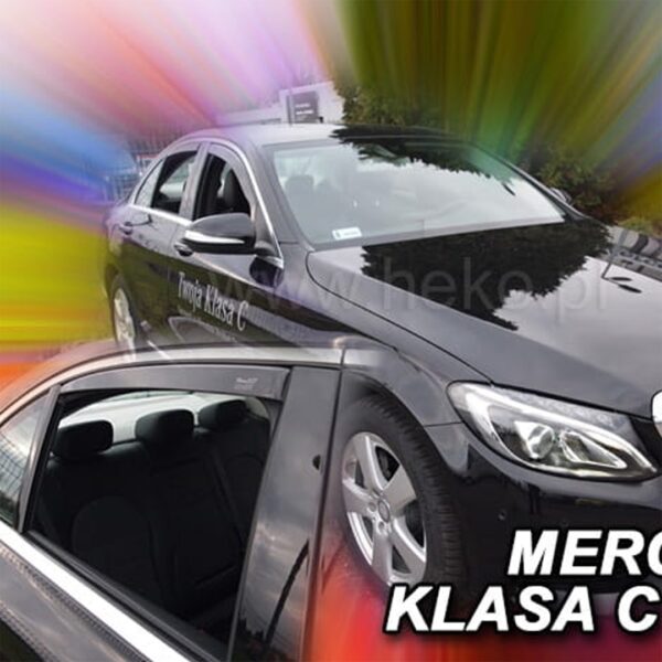 ALL IN POINT ΑΝΕΜΟΘΡΑΥΣΤΕΣ ΓΙΑ MERCEDES C-KLAS W205 4D 2014 ΣΕΤ ΑΥΤΟΚΙΝΗΤΟΥ ΑΠΟ ΕΥΚΑΜΠΤΟ ΦΙΜΕ ΠΛΑΣΤΙΚΟ HEKO - 4 ΤΕΜ. - AIN-160848 iluma.GR