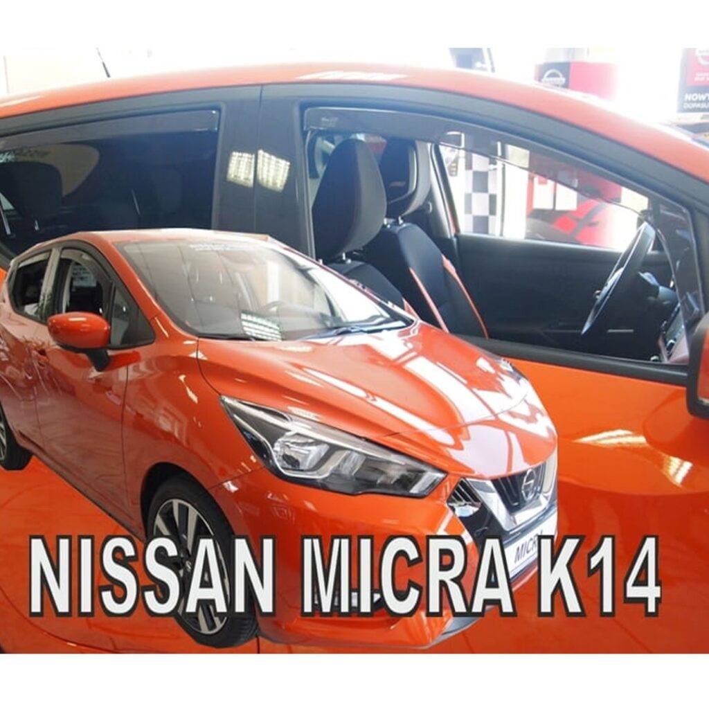 ALL IN POINT ΑΝΕΜΟΘΡΑΥΣΤΕΣ ΓΙΑ NISSAN MICRA K14 5D 2017+ ΣΕΤ ΑΥΤΟΚΙΝΗΤΟΥ ΑΠΟ ΕΥΚΑΜΠΤΟ ΦΙΜΕ ΠΛΑΣΤΙΚΟ HEKO - 4 ΤΕΜ. - AIN-160088 LEFKELIS.GR