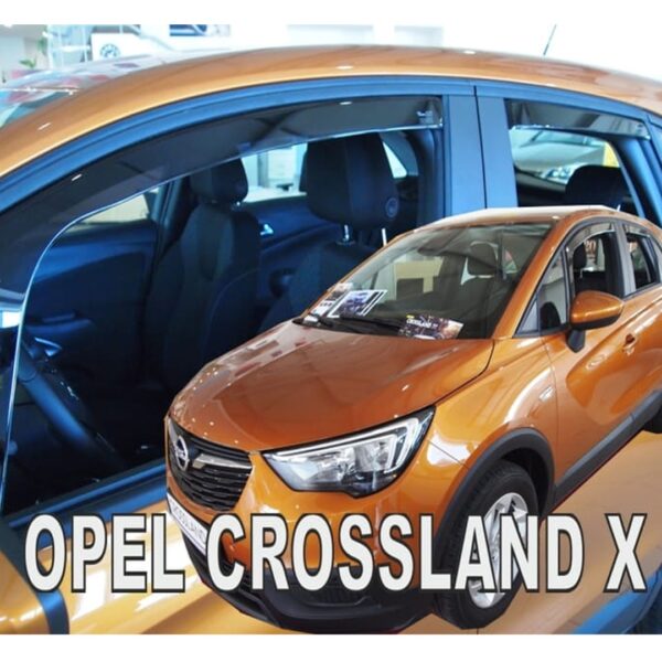 ALL IN POINT ΑΝΕΜΟΘΡΑΥΣΤΕΣ ΓΙΑ OPEL CROSSLAND X 5D 2017+ ΣΕΤ ΑΥΤΟΚΙΝΗΤΟΥ ΑΠΟ ΕΥΚΑΜΠΤΟ ΦΙΜΕ ΠΛΑΣΤΙΚΟ HEKO - 4 ΤΕΜ. - AIN-160908 iluma.GR