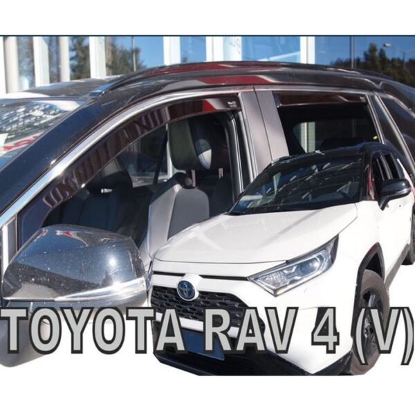 ALL IN POINT ΑΝΕΜΟΘΡΑΥΣΤΕΣ ΓΙΑ TOYOTA RAV4 V 5D 2019+ / SUZUKI ACROSS 5D 2020+ ΣΕΤ ΑΥΤΟΚΙΝΗΤΟΥ ΑΠΟ ΕΥΚΑΜΠΤΟ ΦΙΜΕ ΠΛΑΣΤΙΚΟ HEKO - 4 ΤΕΜ. - AIN-160316 iluma.GR