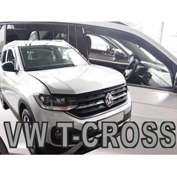 ALL IN POINT ΑΝΕΜΟΘΡΑΥΣΤΕΣ ΓΙΑ VW T-CROSS 5D 2019+ ΣΕΤ ΑΥΤΟΚΙΝΗΤΟΥ ΑΠΟ ΕΥΚΑΜΠΤΟ ΦΙΜΕ ΠΛΑΣΤΙΚΟ HEKO - 4 ΤΕΜ. - AIN-160082 iluma.GR