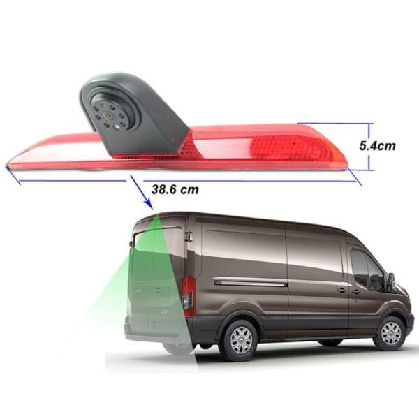 DIGITAL IQ CAMERA SL814S (AHD) BRAKE LIGHT DUAL CAMERA FORD TRANZIT mod. 2020> - Image 2