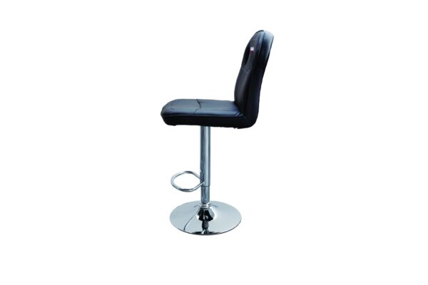 ΚΑΡΕΚΛΑ ΠΑΓΚΟΥ BLACK OFFICE STOOL ΜΑΥΡΗ ΟΙΚΟΛΟΓΙΚΟ ΔΕΡΜΑ 360ΜΟΙΡΩΝ & ΡΥΘΜΙΖΟΜΕΝΟ ΥΨΟΣ 98-118cm SIMONI RACING - 1 TEM. - Image 2