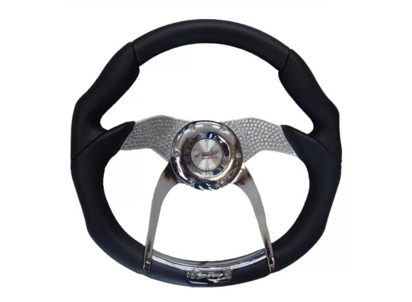 ALL IN POINT ΤΙΜΟΝΙ TORQUE BLACK ME STRASS - AIN-175108 iluma.GR