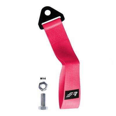ALL IN POINT ΙΜΑΝΤΑΣ ΡΥΜΟΥΛΚΙΣΗΣ TOW STRAP 26cm 3000kg MAX ΡΟΖ - AIN-165833 LEFKELIS.GR