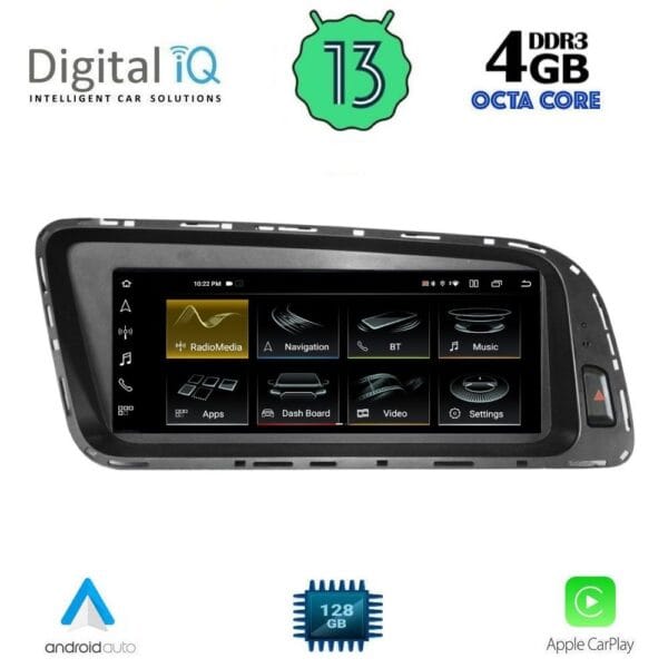 DIGITAL IQ TOP 16929_CPA (8.8inc) MULTIMEDIA SYSTEM for AUDI Q5 mod. 2008-2018 - Image 8