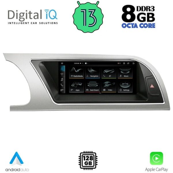 AIN-134953 - Digital iQ - DIGITAL IQ TOP 18916_CPA (8.8inc) (ORIG. NAVI) MULTIMEDIA SYSTEM for AUDI A4-A5 mod. 2008-2012 - ALL IN POINT - LEFKELIS.GR