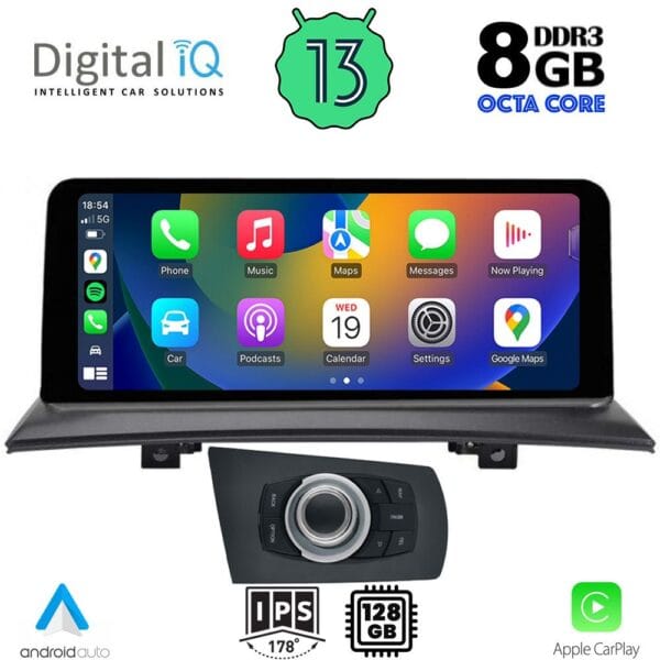 DIGITAL IQ TOP 19971_CPA (12.3") (CCC) MULTIMEDIA SYSTEM for BMW X3 (E83) mod. 2004-2009 - Image 2