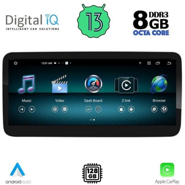 DIGITAL IQ TOP 19981_CPA (12.3'') MULTIMEDIA SYSTEM for MERCEDES A – CLA – GLA mod. 2016-2019 (NTG 5) - Image 2