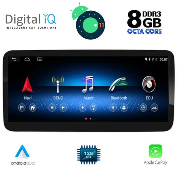 DIGITAL IQ TOP 19981_CPA (12.3'') MULTIMEDIA SYSTEM for MERCEDES A – CLA – GLA mod. 2016-2019 (NTG 5) - Image 16