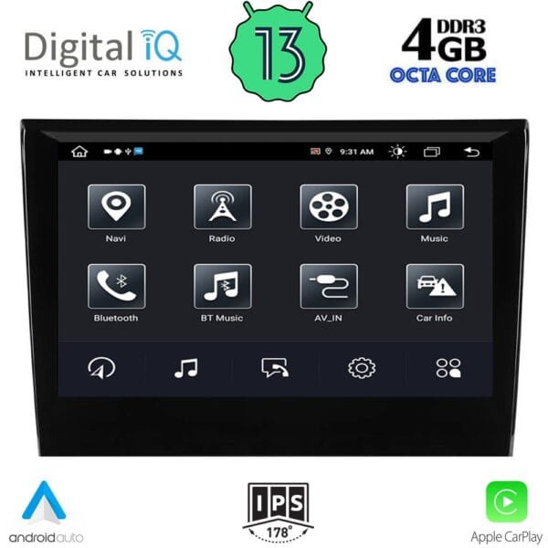 AIN-106377 - Digital iQ - DIGITAL IQ TOP 634_CPA (8inc) (PCM 2) MULTIMEDIA SYSTEM for PORSCHE BOXSTER - CAYMAN - 911 mod. 2005-2008 - ALL IN POINT - LEFKELIS.GR