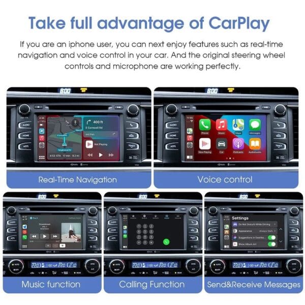 DIGITAL IQ TΥ 280 CPAA (CARPLAY / ANDROID AUTO BOX for TOYOTA mod.2014-2019 with Touch 2 & Entune 2 System) - Image 5