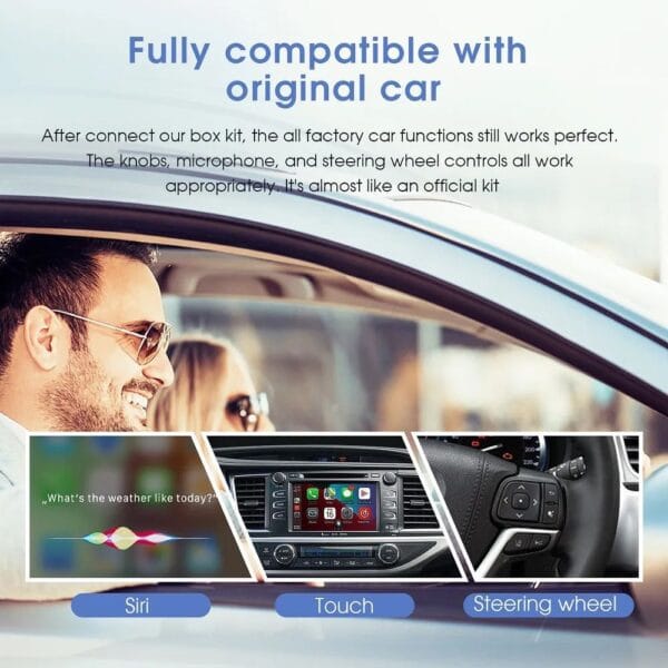 DIGITAL IQ TΥ 280 CPAA (CARPLAY / ANDROID AUTO BOX for TOYOTA mod.2014-2019 with Touch 2 & Entune 2 System) - Image 4