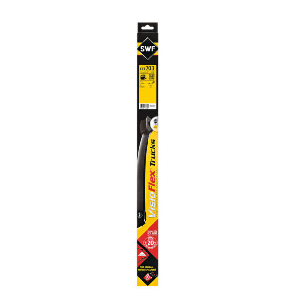 ΥΑΛΟΚΑΘΑΡΙΣΤΗΡΑΣ ΦΟΡΤΗΓΟΥ 70cm (28") SWF VISIOFLEX ΟΔΗΓΟΥ ΜΕ ΜΑΡΚΕ ΚΟΥΜΠΩΜΑ&ΑΚΡΟΦΥΣΙΟ ΠΑΡΟΧΗΣ ΝΕΡΟΥ LAMPA - 1 ΤΕΜ. - Image 2