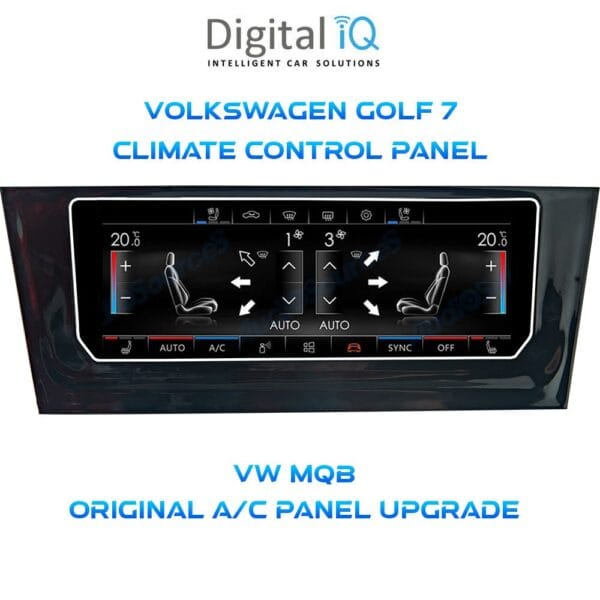 AIN-81014 - Digital iQ - DIGITAL IQ CCP 747_CP (6.9") (MQB) VW GOLF 7 mod. 2013-2020 CLIMATE CONTROL PANEL - ALL IN POINT - LEFKELIS.GR