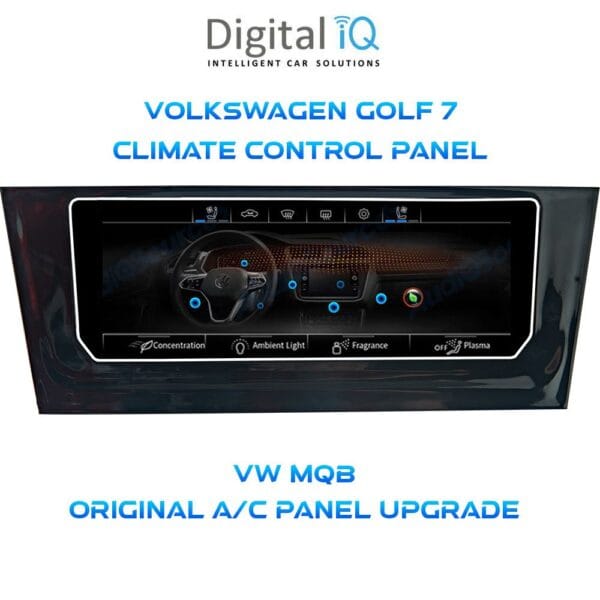 DIGITAL IQ CCP 747_CP (6.9") (MQB) VW GOLF 7 mod. 2013-2020 CLIMATE CONTROL PANEL - Image 4