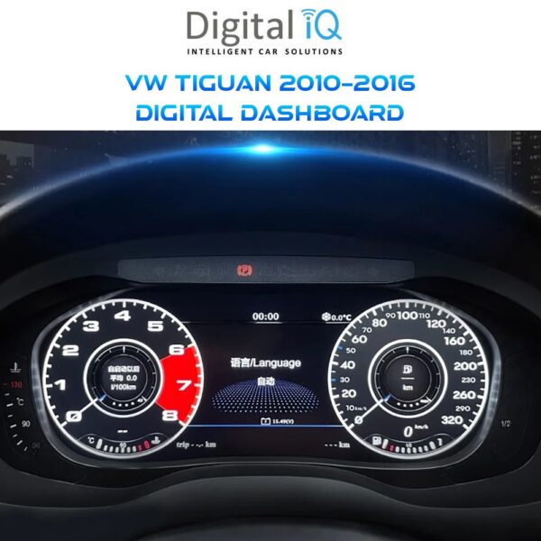 DIGITAL IQ DGU 760_IC (12.3") VW TIGUAN mod. 2010-2016 DIGITAL DASHBOARD - Image 2