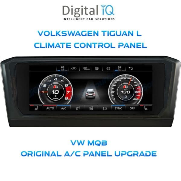 DIGITAL IQ CCP 761_CP (6.9") (MQB) VW TIGUAN L mod. 2016> CLIMATE CONTROL PANEL - Image 2