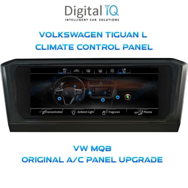DIGITAL IQ CCP 761_CP (6.9") (MQB) VW TIGUAN L mod. 2016> CLIMATE CONTROL PANEL - Image 4