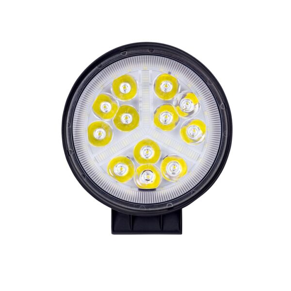 ΠΡΟΒΟΛΕΑΣ ΕΡΓΑΣΙΑΣ 12-30V 54W 47XSMD LED max1100lm ΔΙΑΜΕΤΡΟΣ:10cm COMBO ΣΤΡΟΓΓΥΛΟΣ ECONO M-TECH -1 ΤΕΜ. - Image 2