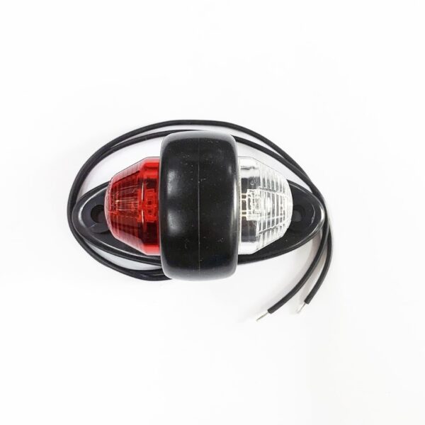 ΦΩΣ ΟΓΚΟΥ LD465 12/24V 2LED ΚΟΚΚΙΝΟ/ ΛΕΥΚΟ (ΔΙΠΛΗΣ ΟΨΗΣ) ΣΤΡΟΓΥΛΛΟ 1ΤΕΜ. - Image 2