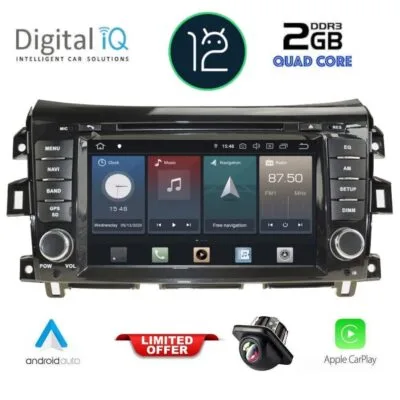 AIN-61344 - Digital iQ - DIGITAL IQ X416_GPS (7”_DVD) MULTIMEDIA SYSTEM for NISSAN NAVARA mod. 2016> - ALL IN POINT - LEFKELIS.GR