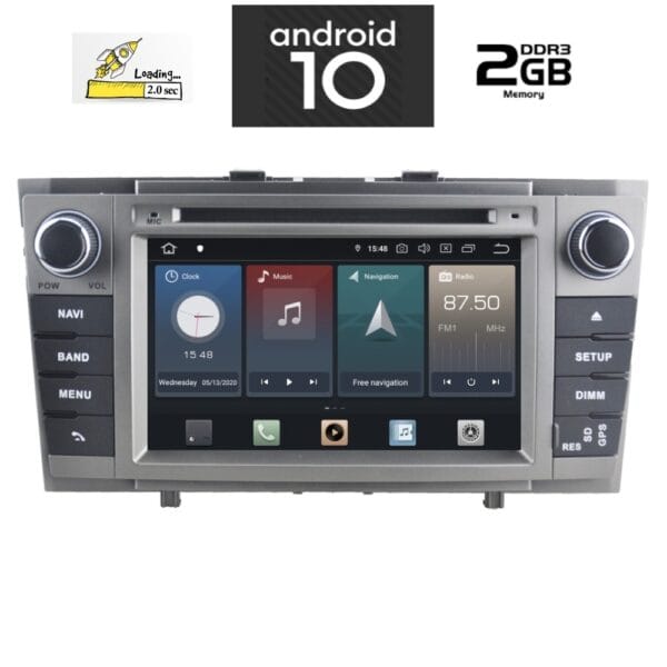 DIGITAL IQ X427_GPS (7'' DVD) MULTIMEDIA  for  TOYOTA AVENSIS mod. 2009-2016 - Image 8