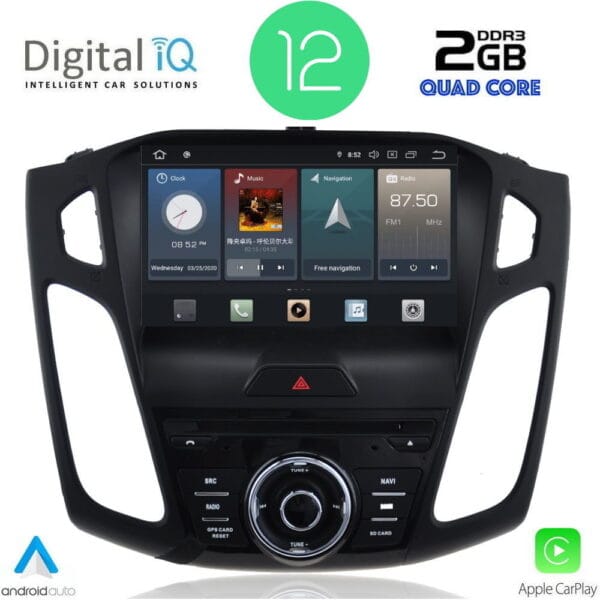 AIN-81584 - Digital iQ - DIGITAL IQ X476_CPA (8'' DVD) MULTIMEDIA TABLET for FORD FOCUS mod. 2011-2015 - ALL IN POINT - LEFKELIS.GR