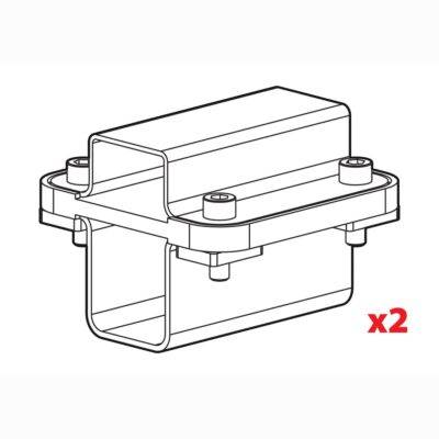 ALL IN POINT ΑΝΤΑΠΤΟΡΕΣ ΓΙΑ ΣΧΑΡΕΣ ΟΡΟΦΗΣ KARGO RACK NORDRIVE ΣΕ ΜΠΑΡΕΣ KARGO/KARGO PLUS - AIN-160351 LEFKELIS.GR
