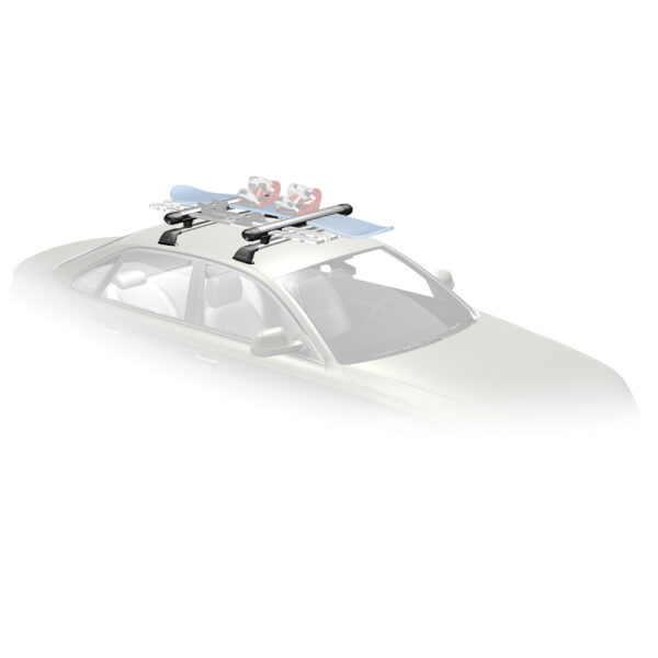 ALL IN POINT ΒΑΣΗ ΣΚΙ ΟΡΟΦΗΣ ΑΛΟΥΜΙΝΙΟΥ 6 ΣΚΙ ΤΥΠΟΥ NORDIC/4 SNOWBOARD WB300 WHISPBAR - AIN-170166 LEFKELIS.GR